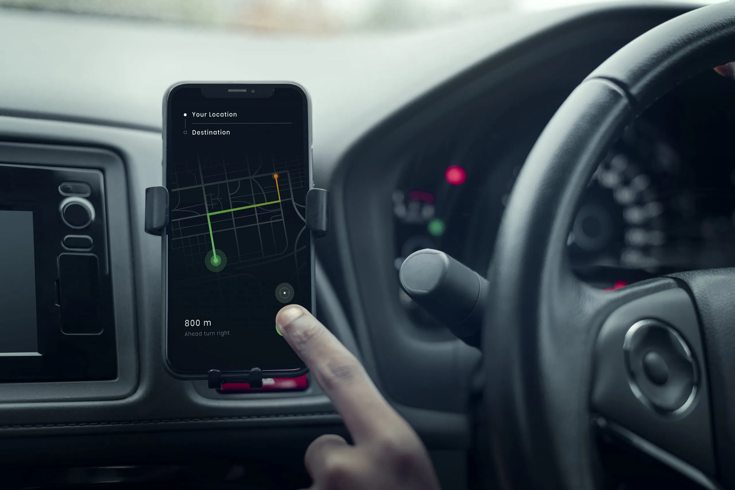 Navigation for people with low vision