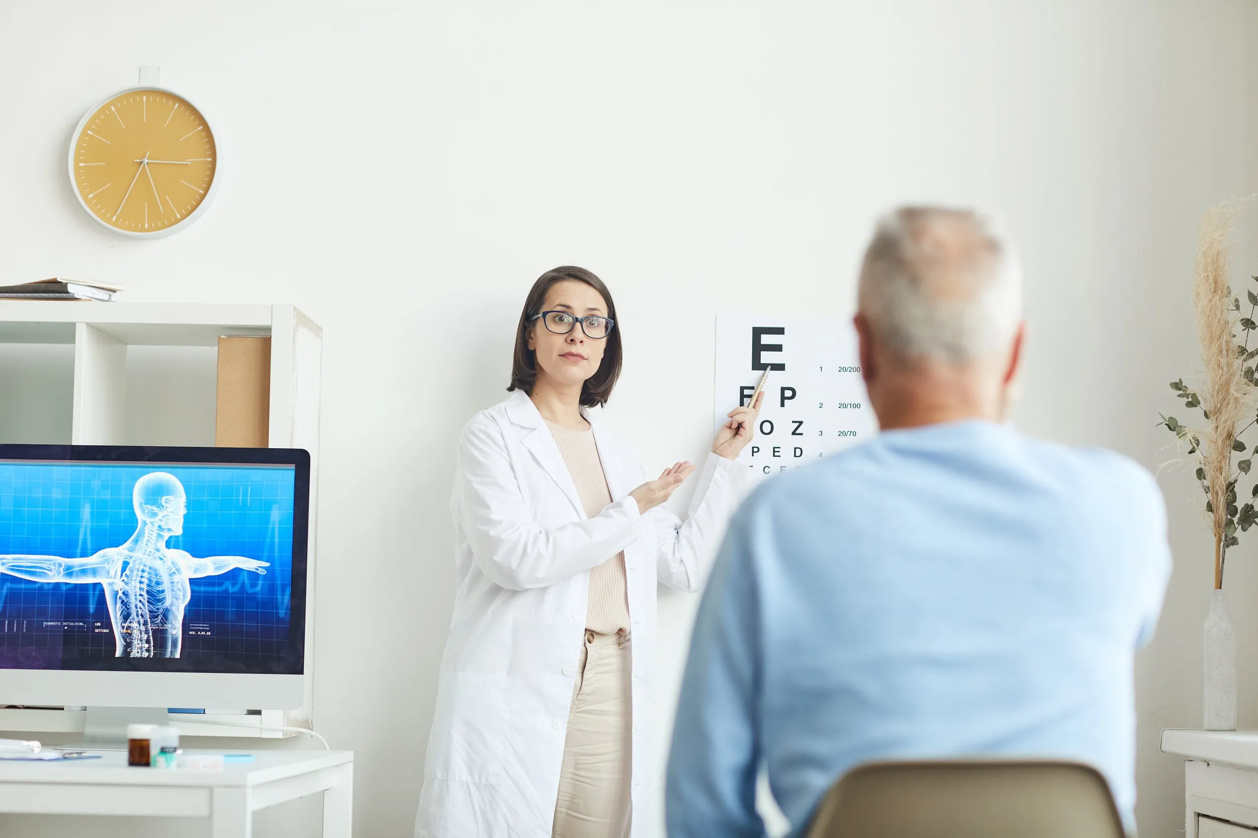 diagnosed with 20/80 vision
