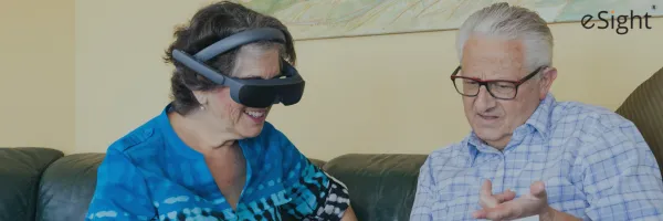 eSight user