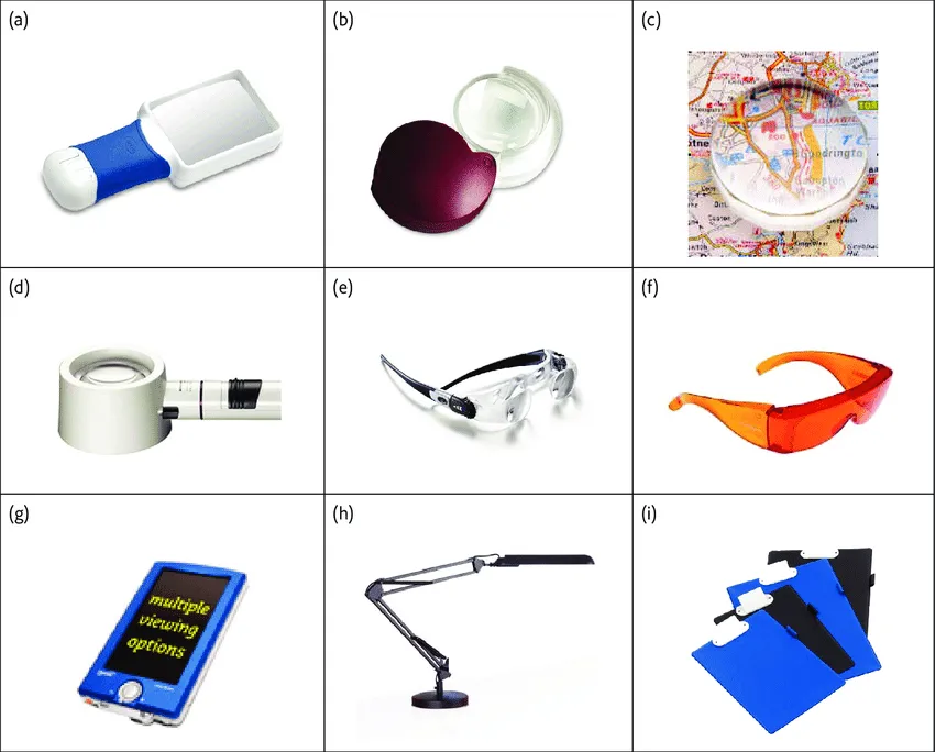 Low Vision Reading Devices for Macular Degeneration