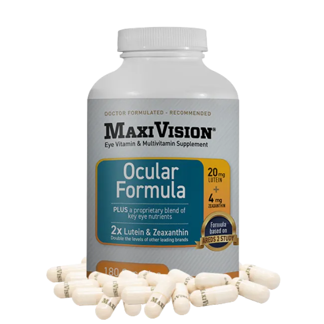 Low Vision Eye Disease 2 Eye Vitamin Supplements