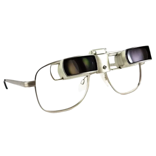Low Vision Eye Disease 3 Telescopic Magnification Glasses